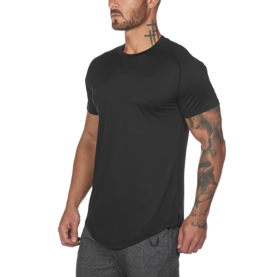 New Gym Wear Plain Shirts Custom Mens Fitness Sports Clothing