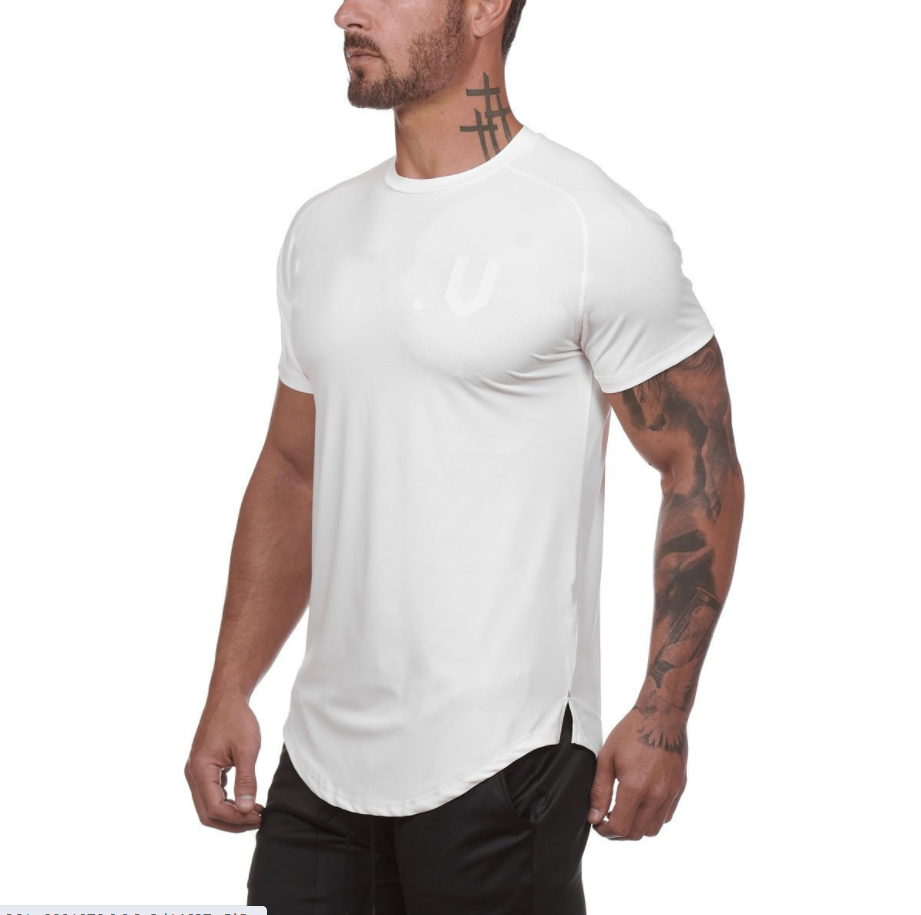 New Gym Wear Plain Shirts Custom Mens Fitness Sports Clothing